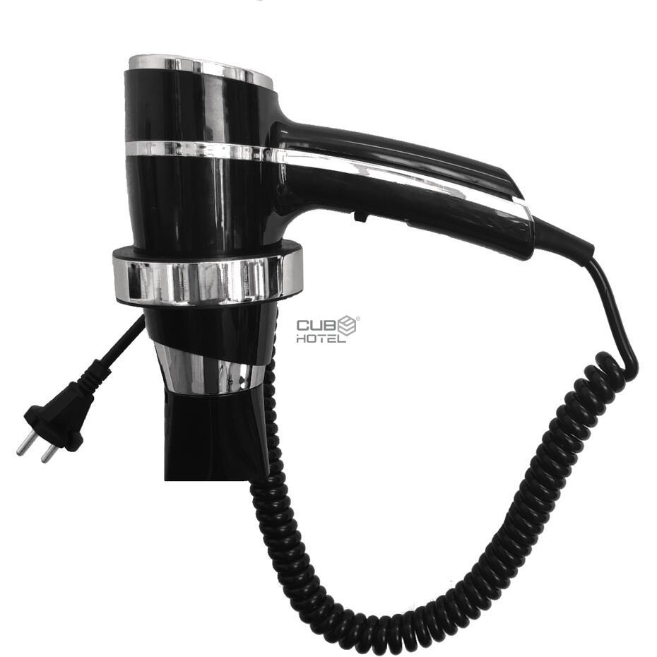 Secador de Cabelo + Suporte Parede Anti-roubo